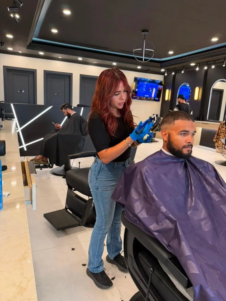 Barber service at Jad Cutz