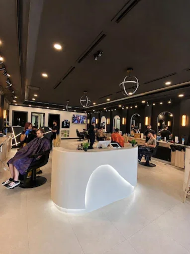 Jad Cutz luxury barbershop interior